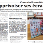 Apprivoiser ses écrans :
Bouzonville le 2-3-16