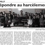 Répondre au harcèlement - Rémilly le 20/01/2017