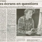 Les écrans en question : Cattenom 09-09-14