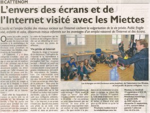 L'envers des écrans et d'internet visité par les miettes : Cattenom 18-09-14